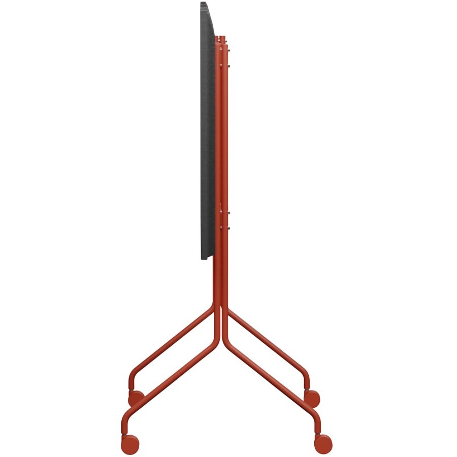 Pedestal Moon Rollin' Tall TV-St&auml;nder 121 cm, Burnin' Red